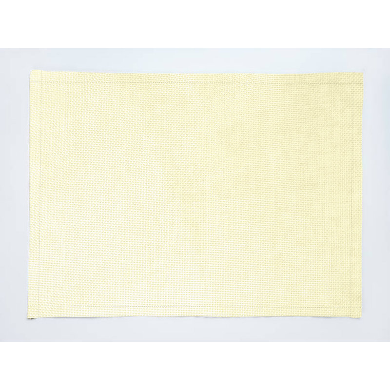 Napperons en faux jute, Ivoire