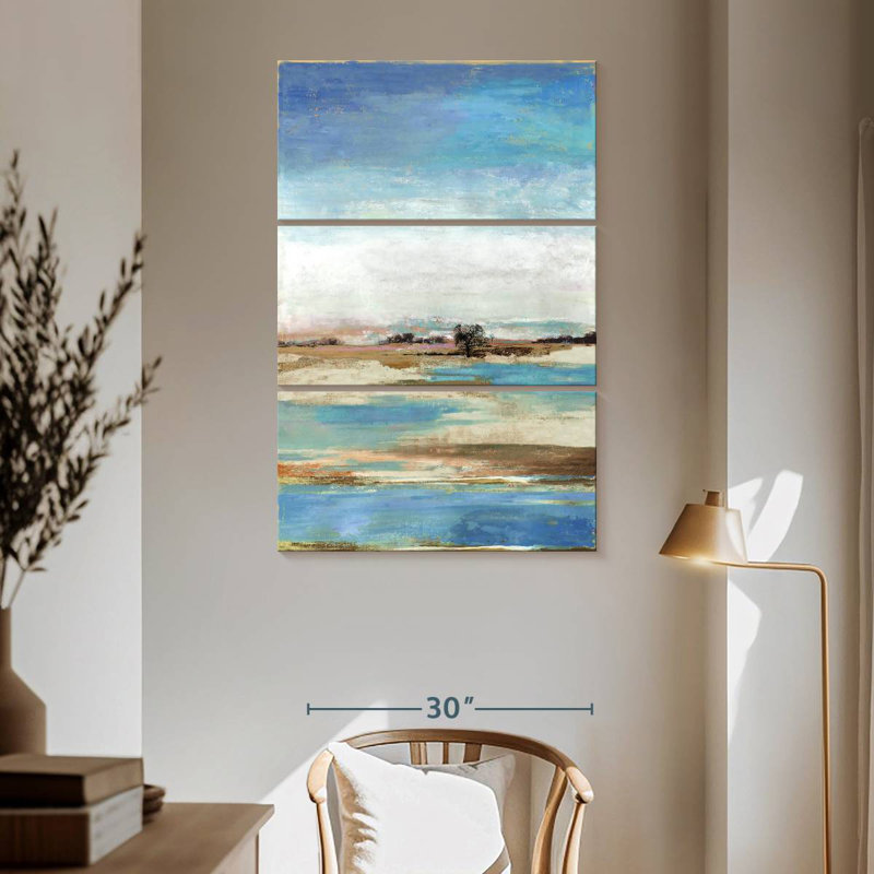 Avery Waterfront, 65" H x 42" W