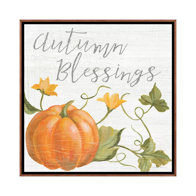 «Fall Splendor II» par Silvia Vassileva - impression d'art graphique, Pas de tapis, H 18 po x l 18 po x 1,5 po