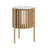 Nohan Round With 1 Door Side Table with Storage
