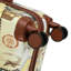20"/24"/28" 3 pcs/set in PC Spinner Wheel Luggage, Carry on Suitcase, With Printed pattern and Combination Lock (City Stamps)