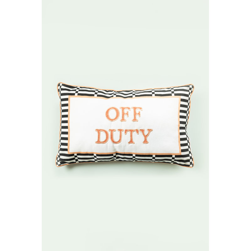 Aviana Cotton Rectangular Lumbar Cushion