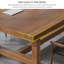Table de conférence Modern Burlywood