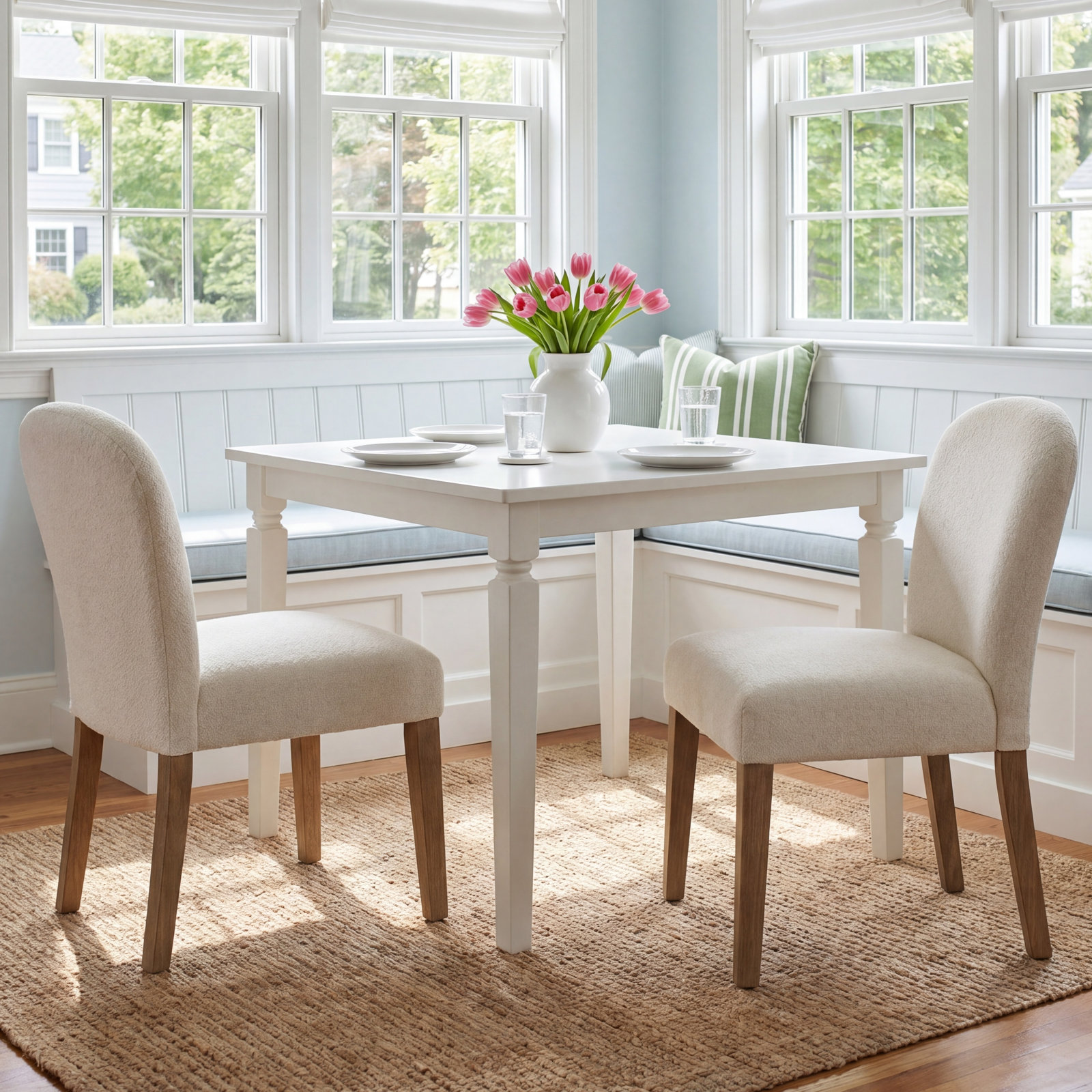 Marielle Dining Chair, Brown Wood