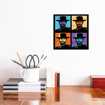 " Clint Eastwood Multi Stamp " by Radio Days