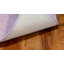 Tapis mauve clair en laine tissé à la main à plat Gosselin-1080560137