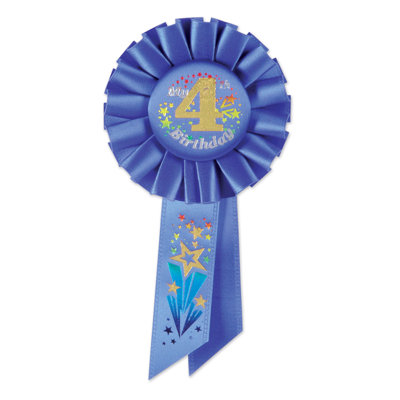 Ma "4ème" rosette d'anniversaire