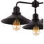 Plafonnier semi-encastré 3 lumières 18,5 po Ilda