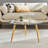 Joilyn Glass Top Single Coffee Table-1036300895