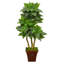 57 po Arbre artificiel nid d'oiseau en pot brun résistant aux rayons UV (intérieur / extérieur)