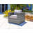 Sorrento 6 - Person Patio Conversation Set with Cushions-1973346767