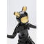 Skating Astronaut Black Figurine