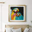 Perroquet ludique - peinture encadrée-1730320473-1730320477