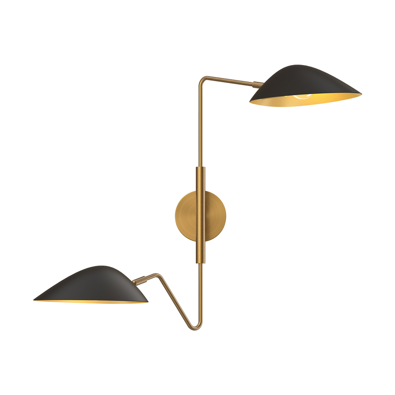 Raelle Bath Sconce, Matte Black, 2