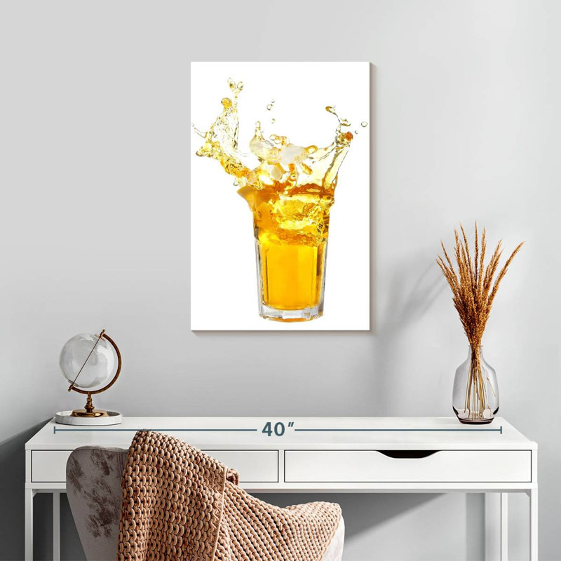 Yarlin Lemon Tea Splash, H 24 po x l 16 po