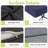 3''H Custom anti-slip Size Bench Cushion For Indoor/Outdoor with Premium 75D High-Resilience Foam(with Double Piping & 2 Cushion Ties)-1997032188-1997031447