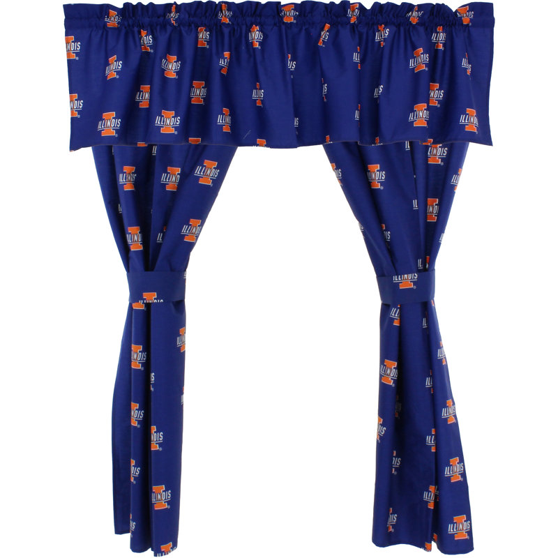 NCAA Tailored Window Valance