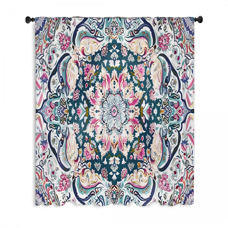 Rideaux Mandala, L 50 po x L 84 po