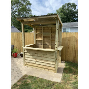 Bar de jardin 6 pi x 4 pi - livré et assemblé pour vous