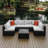 Stijn 6 - Person Outdoor Seating Group with Cushions-87396546