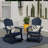 Arrlo Outdoor Adirondack HIPS Rocking Chair-88382276