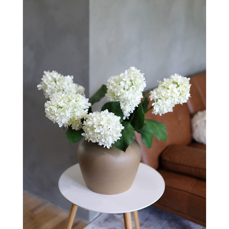 Cream White Cone Hydrangea 35.5"