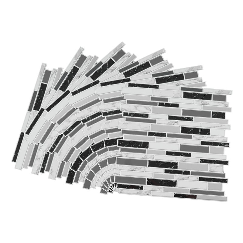 No Subject Wall Decals, Black/Grey/White