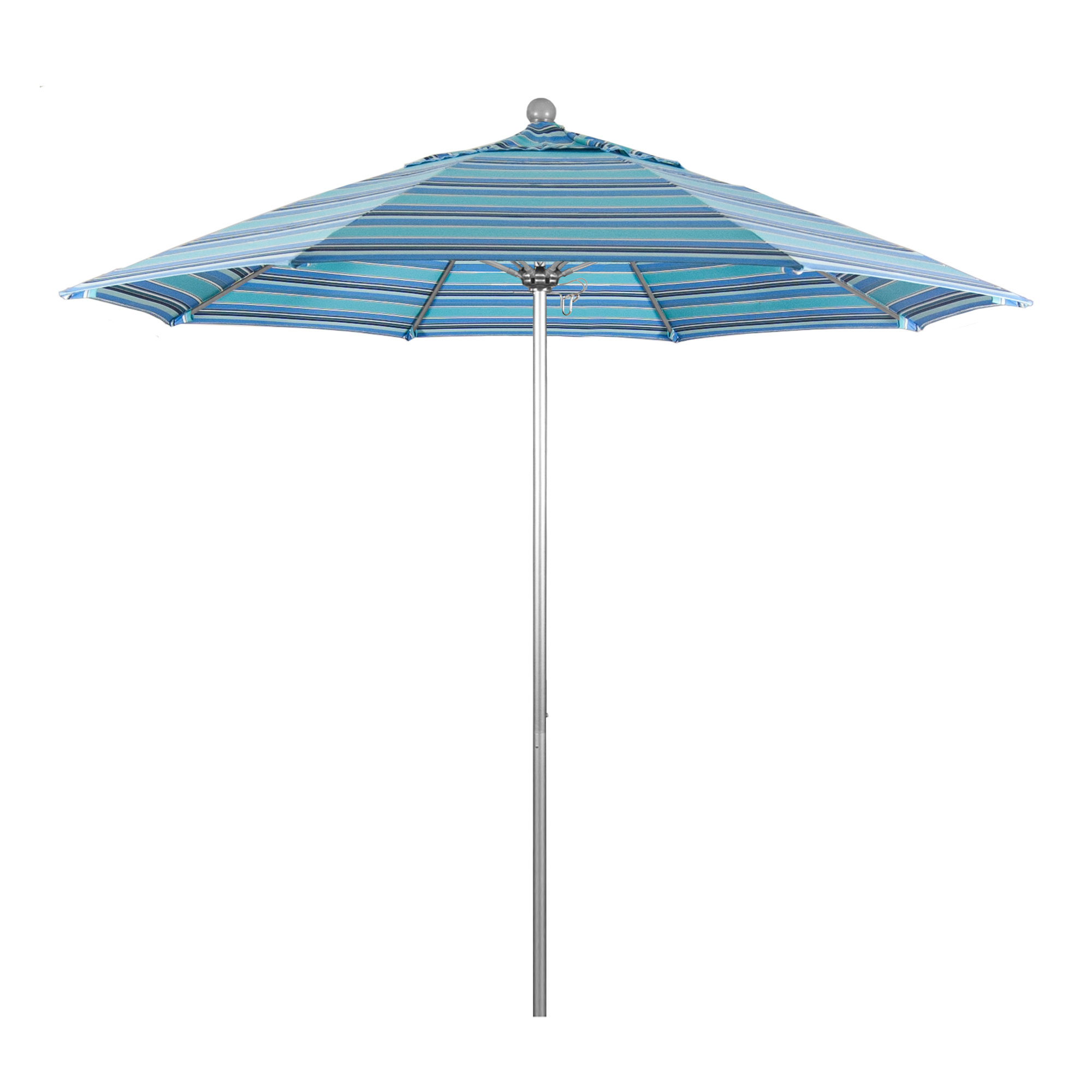 Hibo 108'' Sunbrella® Outdoor Umbrella, Dolce Oasis Stripe Sunbrella®