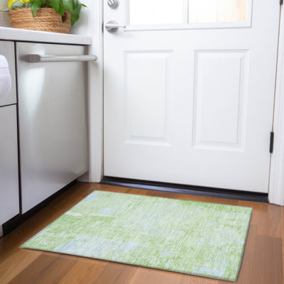 Tapis abstrait lavable à la machine de qualité supérieure AMF989