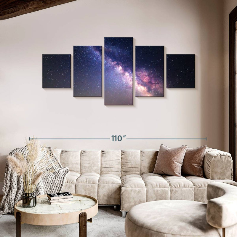 Star Sky, 42" H x 92" W