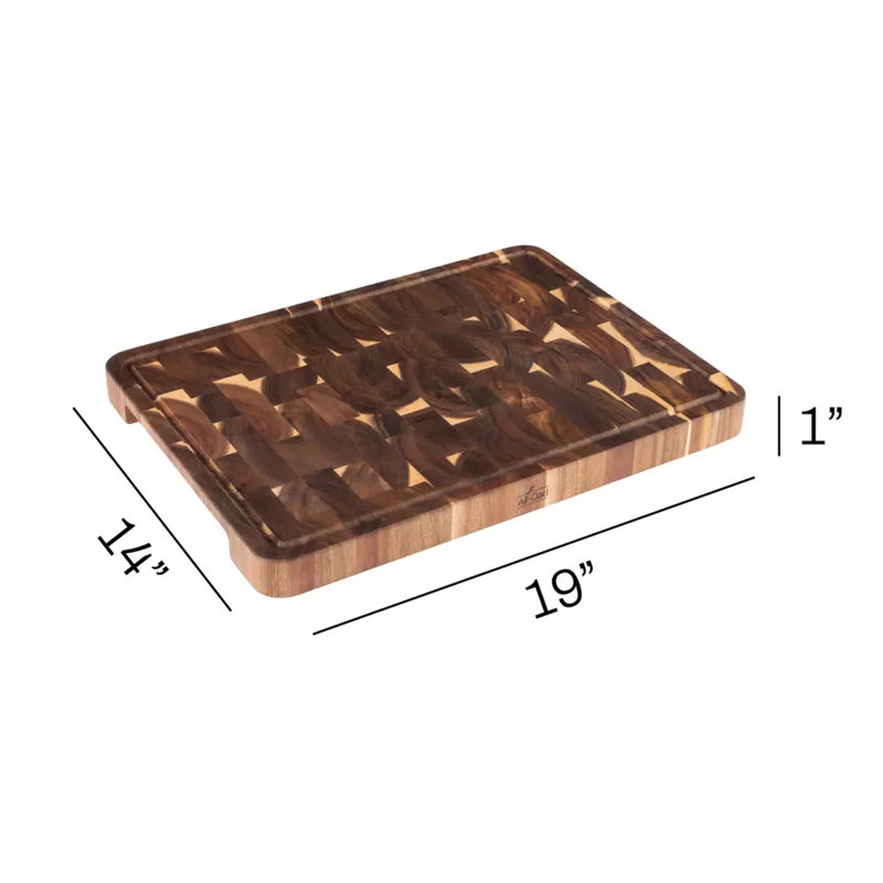 All-Clad Acacia Cutting Board, 19X14x1 Inches