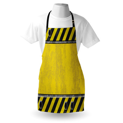 No Pattern Bib Apron