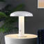 Writzer 11" Contemporary Bohemian Rechargeable/Cordless Dimmable Integrated LED Mushroom Table Lamp-1863974579