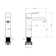 Single-Hole Single-handle Bathroom Faucet with Drain Assembly