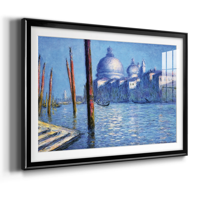 Le Grand Canal à Venise, 1908 05, Noir, H 27 po x l 39 po x P 1,5 po