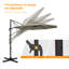 Parasol en porte-à-faux 10 pi Dobrosav-303107833