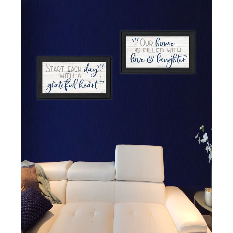 "Grateful Heart" par Trinie, art mural pour le salon, reproduction d'art mural pour la maison