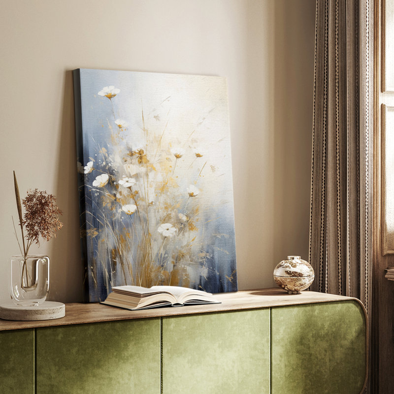 FLORAL Series CCCCXXIV - Cavas de galerie sur mesure, H 60 po x l 40 po
