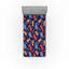 Drap-housse à motif de dinosaures Ambesonne, ensemble de 2 expressions drôles bleu marine, orange, rouge-106770611