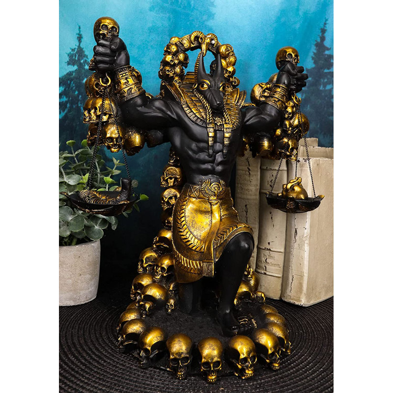 Statue de dieu de la vie après Anubis