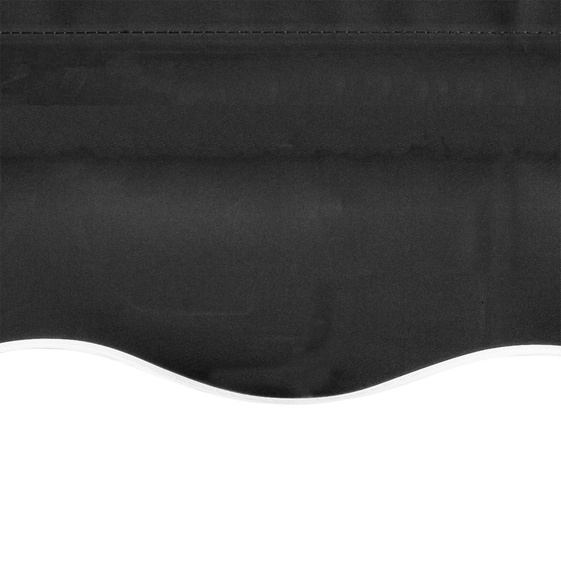 Awning Top Sunshade Canvas, Anthracite, 300cm W x 250cm D
