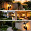 Black Outdoor Sconce