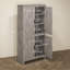 Armoire de rangement autoportante, garde-manger avec tablettes réglables, pour la maison-902582069