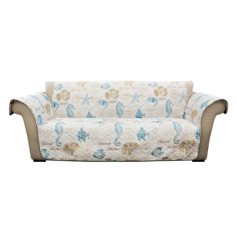 Harbor Life T-Cushion Slipcover, Sofa