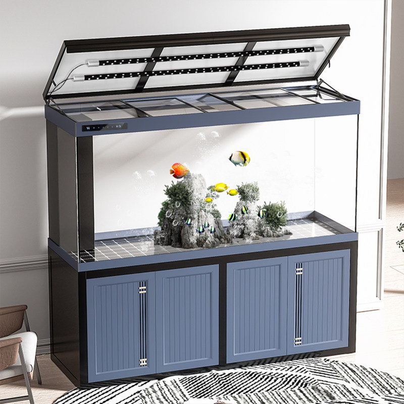 Grand aquarium 70,87 "bleu