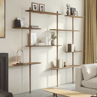 Axis 106.3 " W Solid Wood Shelving Unit