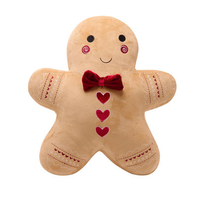 Angelynn Cream Novelty Throw Cushion