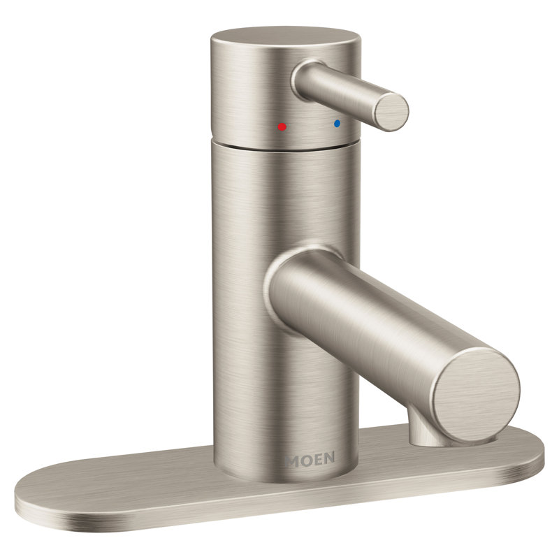 Align Single Hole Bathroom Faucet, Brushed Nickel