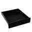 Table basse multifonctionnelle carrée avec compartiment caché et verrouillage d'empreintes digitales, aspect grain de bois, parfaite pour la vie en appartement, acier, 15,31 po de hauteur, 18,84 po de profondeur à double couche