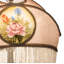 Lampe de table 21 po peintes en tissu roses Rinker